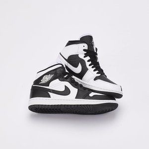 Nike Jordan 1 Mid Split Homage Black White DR0501-101 size 8.5 women's
